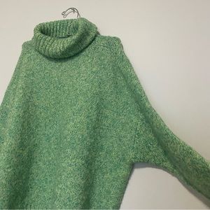 ZARA HIGH COLLAR KNIT SWEATER